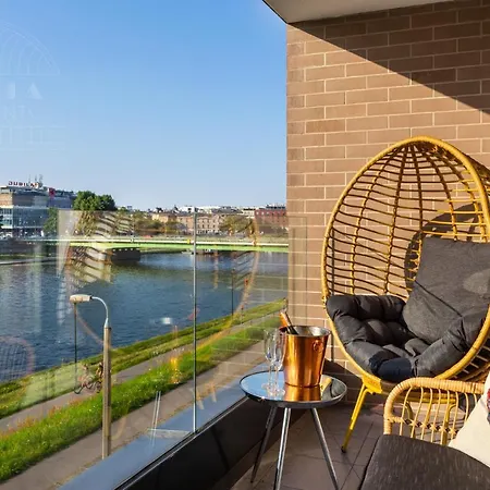 Fragola Apartments Vistula View Krakow Exterior photo